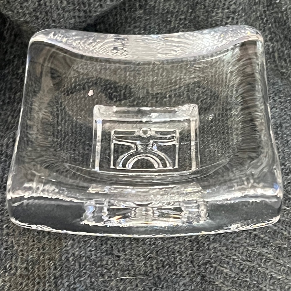 Kosta Boda Pedestal Trivet Dish